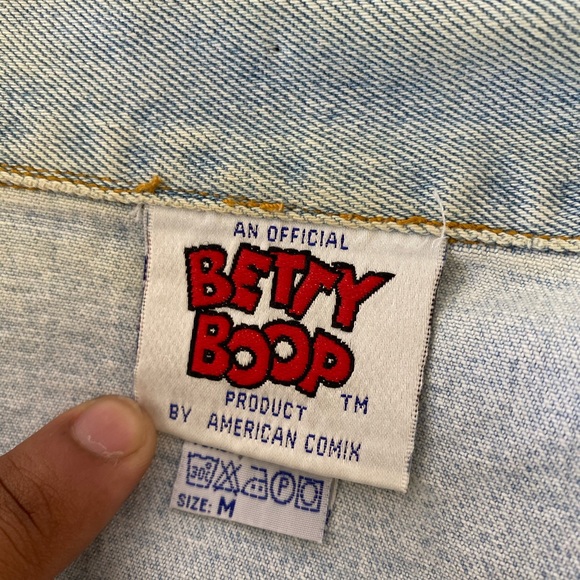 Vintage Betty Boop Jean Jaket 1996 - Picture 6 of 13